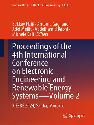 cover image of Proceedings of the 4th International Conference on Electronic Engineering and Renewable Energy Systems--Volume 2